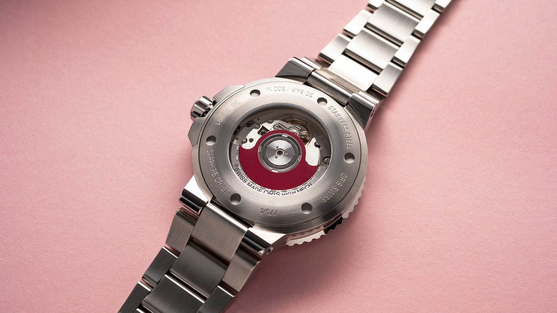 Оригинальные часы Oris Oris Aquis Gmt Date 01 798 7754 4135-07 8 24 05PEB механические калибр механизма 798 общий вид